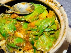 咸蛋黄啫苦瓜-惠食佳(滨江大公馆店)