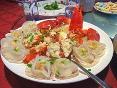 水晶饺蒸大红龙虾-荣誉国宴楼(美食城店)