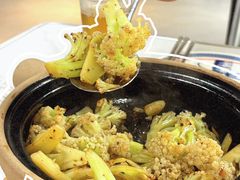 黑松露啫台山花菜-明本海鲜大排档·鱼生海鲜烧烤宵夜(陈家祠店)