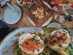 鸡蛋蘑菇熏肉荞麦可丽饼-RAC BAR(安福路店)