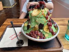 抹茶红豆冰淇淋塔-乌托邦咖啡(武侯祠店)