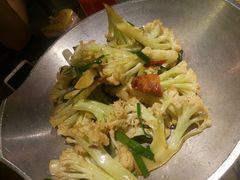 干锅花菜-卢大鲜鱼头捞饭(美利广场店)