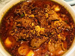 水煮牛肉-懒人盐府人家(航天桥店)