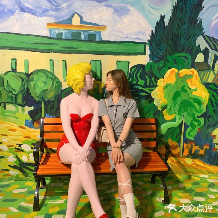 长沙探店🌟绝美出片梵高星空艺术馆梦幻在线