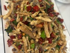 干煸茶树菇-百味地锅鸡(铜山路店)