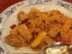 扒龙虾拼牛柳佐爱心薯时蔬-聚春园自助餐厅(东街口店)
