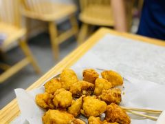 椒盐杏鲍菇-水牛奶皇后糖水铺