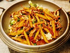 干锅鱿鱼须-三姐妹饺子(东木头市店)