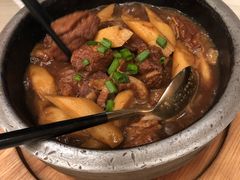 石锅山药焖牛腩-九毛九西北菜(百信广场店)