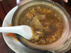 海参花胶砂锅鱼翅-添發碗仔翅美食