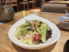蔬菜沙拉-鲔吞·和牛寿喜烧(闵行区绿瘦酒店)