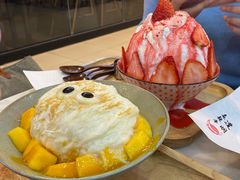 芒果牛奶棉棉冰-怪物的冰与火(天虹商场中山路店)