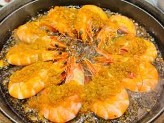 铁板生煎虾-再回头私房菜·老南京菜