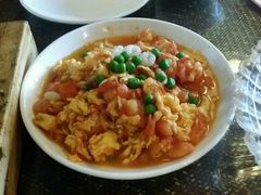 虾仁番茄炒蛋-老头儿油爆虾(星光一期店)