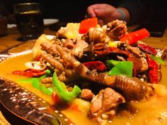 干煸大盘鸡-阿里家·新疆烤肉酒場 by MIG