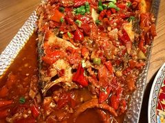 焉耆辣椒干烧鲈鱼-那时新疆·若羌(经纬汇店)