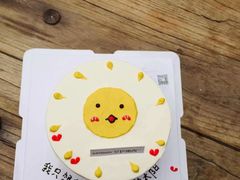 4英寸手绘蛋糕-艾加柒克蛋糕茶歇甜品台(春熙路店)