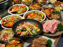 -草家酱蟹炭火烤肉店(珲春南路一店)
