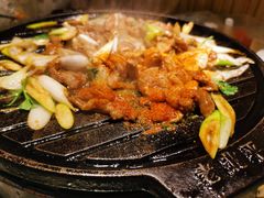 -燚店·铁板鱼蛙·烤肉·烤串(北新桥店)