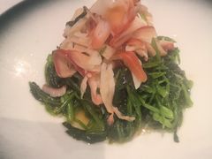 芥兰苗炝拌兰花蚌-醉舍·新淮扬菜(长宁龙之梦店)