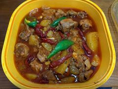 新疆沙湾大盘鸡小份-巴依老爷新疆美食(牡丹园店)