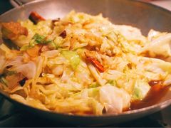 干锅包心菜-绿茶餐厅(华联万柳店)