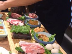 -明洞阿姨·韩式酱蟹烤肉·创意料理(三元桥店)