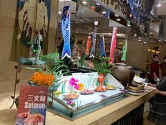 自助取餐区-芭菲盛宴·环球美食(锦城万达广场店)