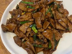 小炒猪肝-金豆角砂锅焖面(安贞店)