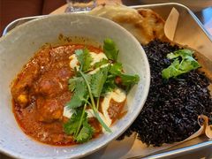 泰式绿咖喱鸡肉饭-wagas(暖山店)