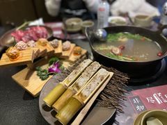 南美鱼子虾滑-盡膳口福·百年汤方火锅(科华北路店)