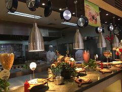 店内布置-东方苑自助餐厅(稻香湖景酒店)