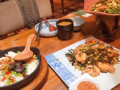 包烧野生牛肝菌-云海肴·云南小炒·汽锅鸡(天津国金汇店)