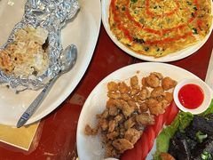 鳳梨明蝦球-一家亲台菜餐厅(银塘中路店)