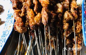 Small Skewers of Grilled Tendons