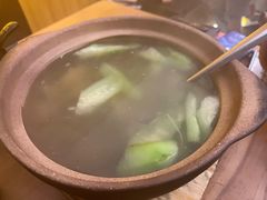 鲜海贝丝瓜汤-旺爷砂锅·茶作(国贸城店)