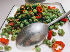 榄菜四季豆-孔乙己酒家(虹桥路店)