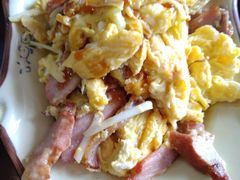 韭黄叉烧炒滑蛋-阿二靓汤(建设店)