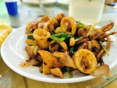 酱爆鱿鱼筒-明记海鲜大排档(巽寮湾店)