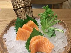 三文鱼刺身-林妈妈村·日式料理(宝山万达店)