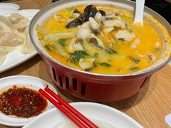 骨汤酸辣鱼片-喜家德虾仁水饺(青岛永旺东部店)