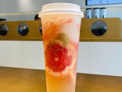 满杯红柚-喜茶(永旺梦乐城店)