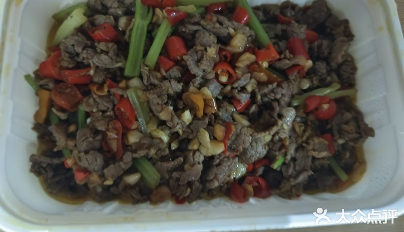 今天的午餐来点辣