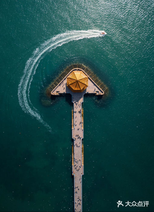 栈桥景区图片