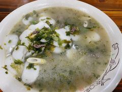 雪菜笋丝鲜牛肉年糕-何永光123鲜牛肉馆(1号店)