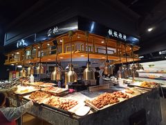 自助取餐区-苏格里岛自助海鲜火锅烧烤(神农店)