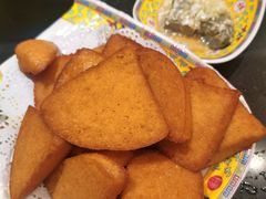 炸窝头片-芦月轩羊蝎子(北蜂窝店)