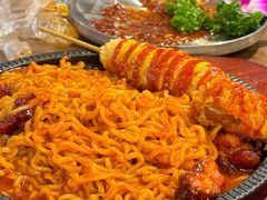 -明洞阿姨·韩式酱蟹烤肉·创意料理(三元桥店)