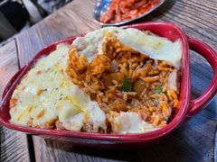 韩式辣白菜焗饭-MI WU FACTORY米屋美食工厂餐厅(绿地店)