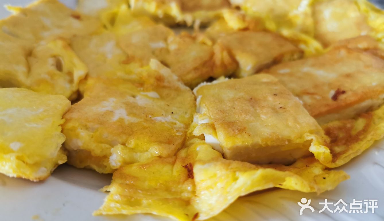 低脂蛋白补充——鸡蛋煎豆腐